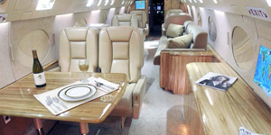 Gulfstream 2 / IIB / II-SP view for Bahamas charter
