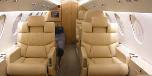 Hawker 1000 view for Bahamas charter
