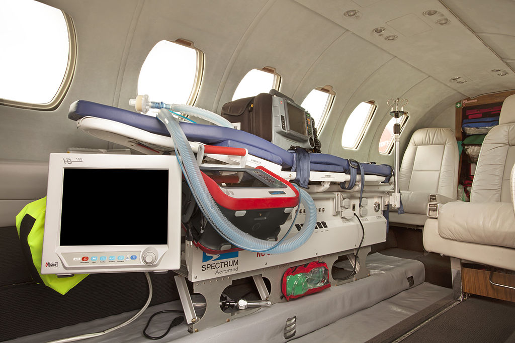 Medical and air ambulance charter aircraft serving the Bahamas