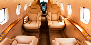 Piaggio Avanti view for Bahamas charter