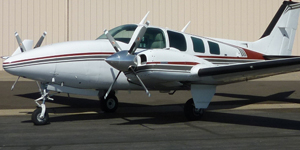 Beech Baron 58 Charter Bahamas