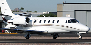 Cessna Citation Excel / XLS view for Bahamas charter