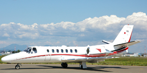 Cessna Citation V cabin for Bahamas charter