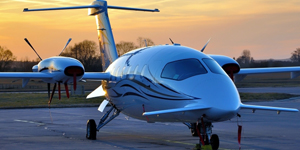 Piaggio Avanti cabin for Bahamas charter