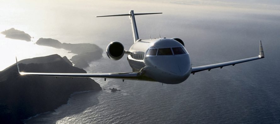 Challenger 600 heavy jet private aircraft for Bahamas charter