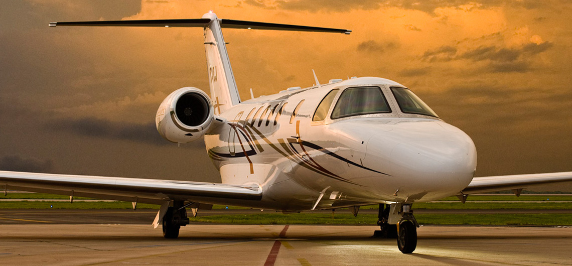 Cessna Citation CJ4 cabin for Bahamas charter