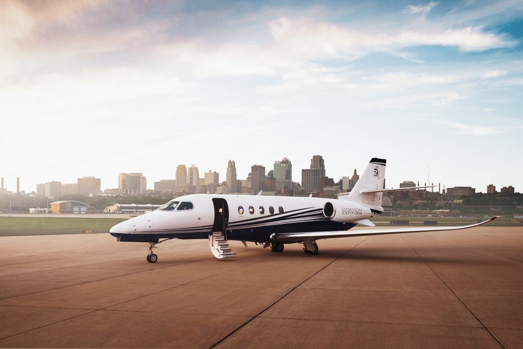 Cessna Citation Latitude super midsize jet private aircraft for Bahamas charter