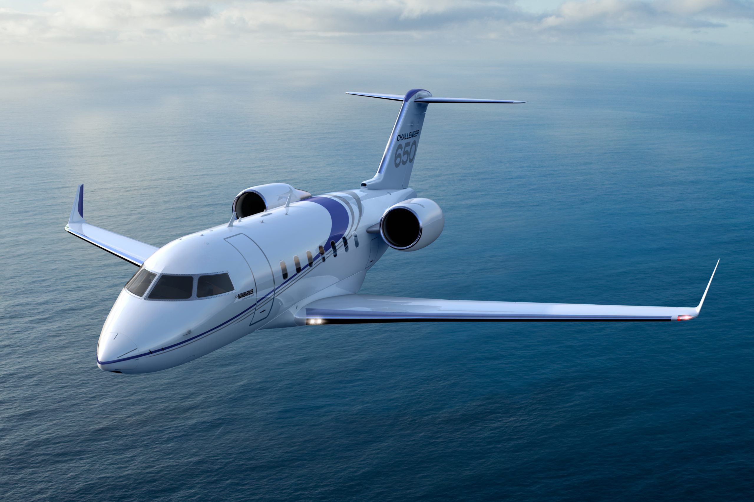 Bombardier Challenger 650 heavy jet private aircraft for Bahamas charter