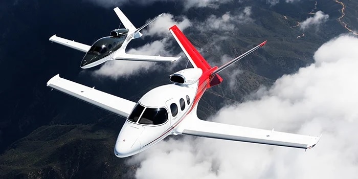 Cirrus Vision Jet SF50 entry-level jet private aircraft for Bahamas charter