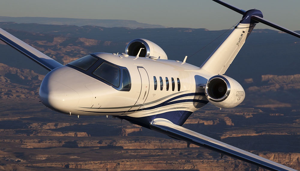 Cessna Citation CJ4 light jet private aircraft for Bahamas charter