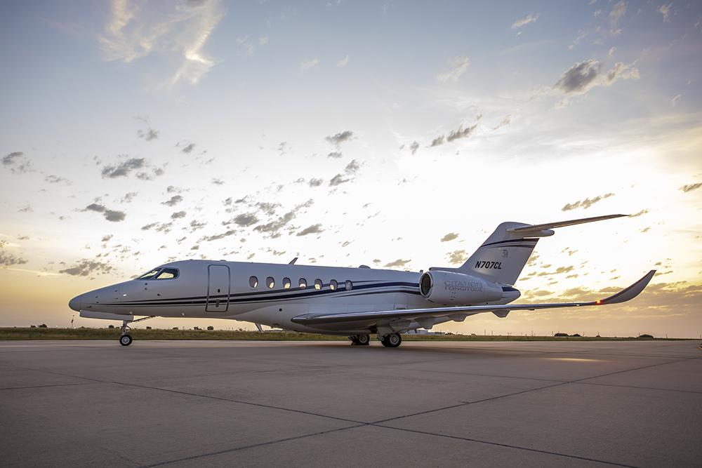 Cessna Citation Longitude cabin for Bahamas charter