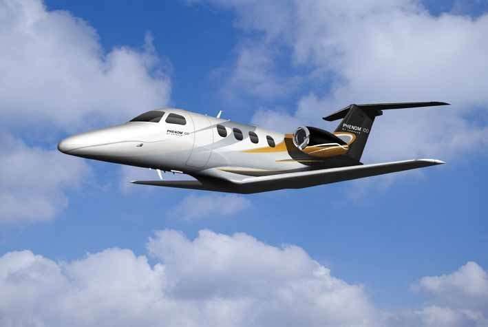 Embraer Phenom 100 cabin for Bahamas charter