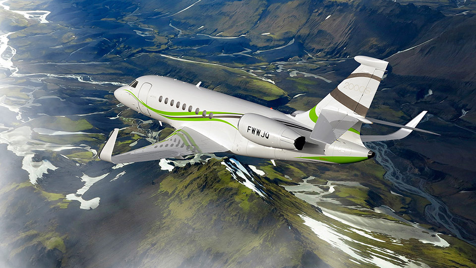 Dassault Falcon 2000S Charter Bahamas