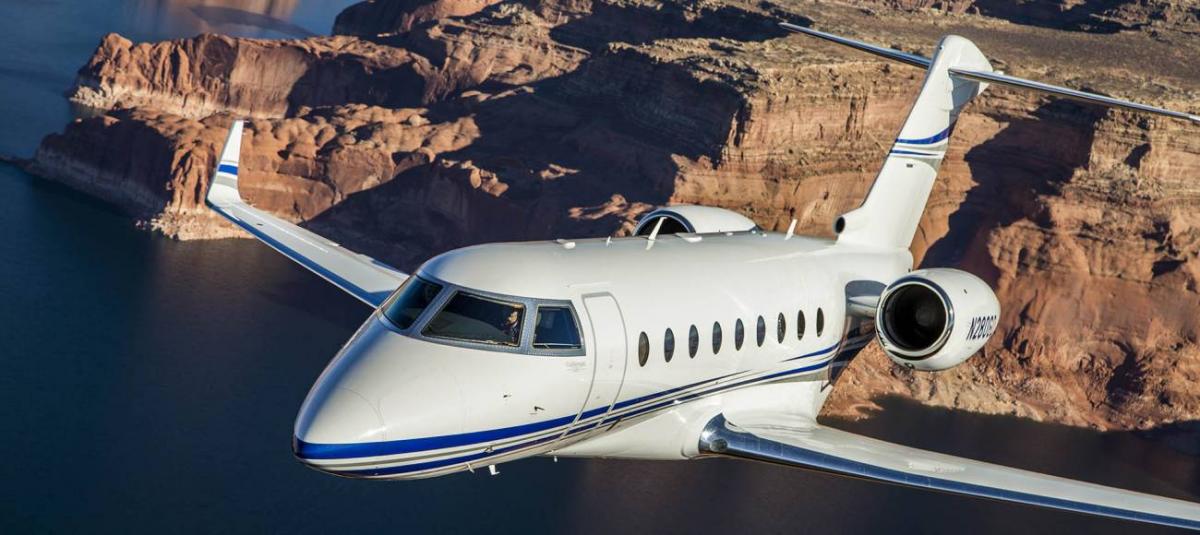 Gulfstream G280 cabin for Bahamas charter