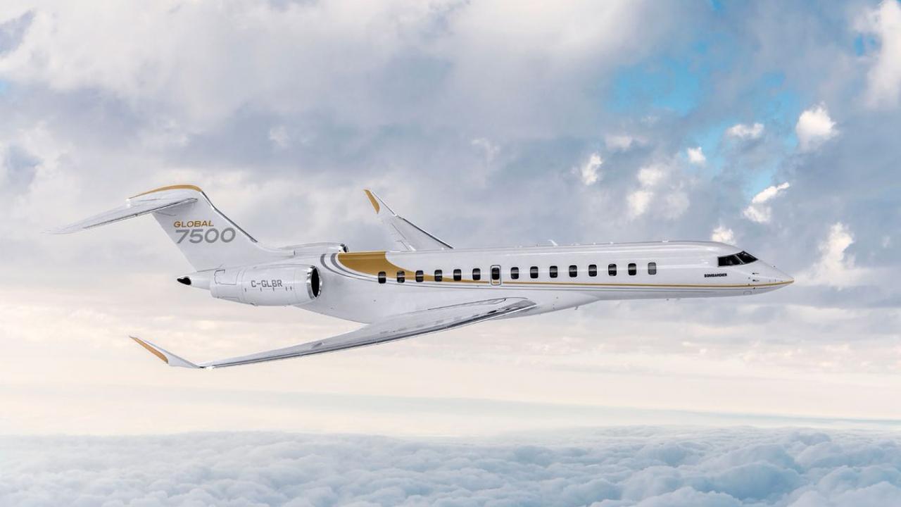 Bombardier Global 7500 Charter Bahamas
