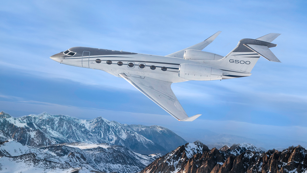 Gulfstream G500 long range jet private aircraft for Bahamas charter