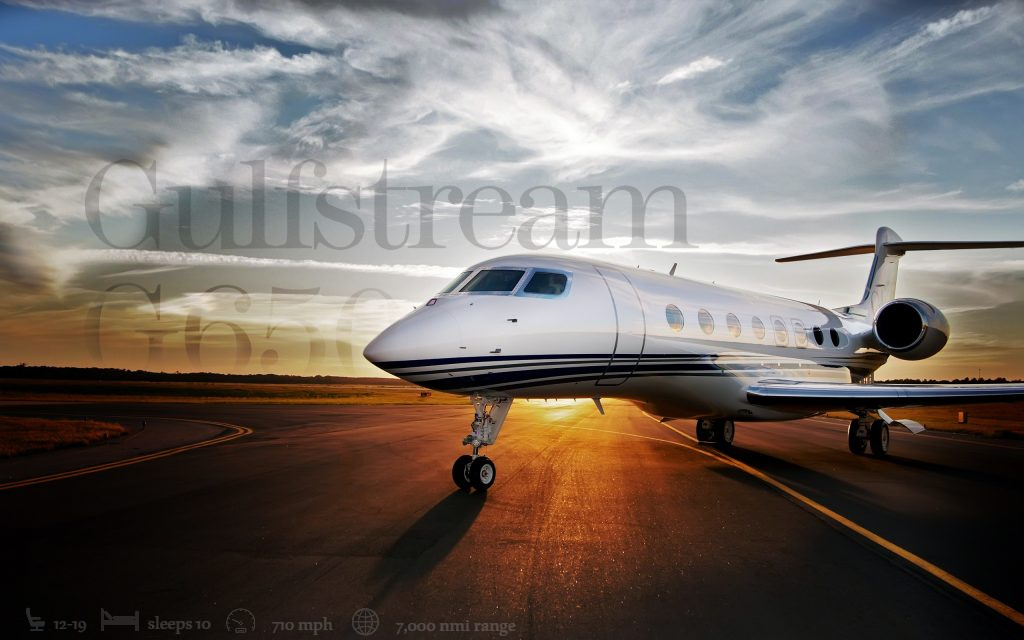 Gulfstream G650 / G6 long range jet private aircraft for Bahamas charter