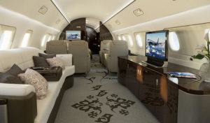 Embraer Lineage 1000 view for Bahamas charter