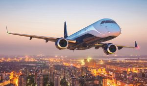 Embraer Lineage 1000 cabin for Bahamas charter