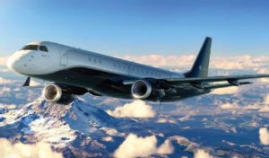 Embraer Lineage 1000 view for Bahamas charter