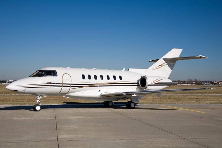 Hawker 1000 cabin for Bahamas charter