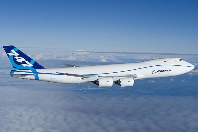 Boeing 747-8F cargo aircraft private aircraft for Bahamas charter