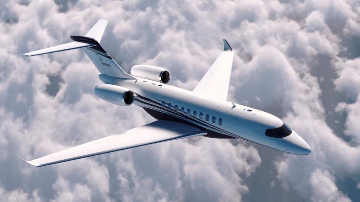 Cessna Citation Hemisphere cabin for Bahamas charter