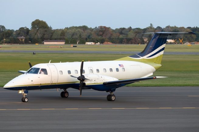 Embraer EMB-120 Brasilia cargo aircraft private aircraft for Bahamas charter