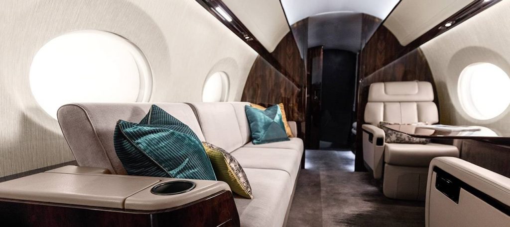 Gulfstream G600 view for Bahamas charter
