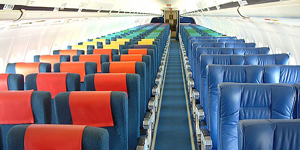 McDonnell Douglas MD-83 cabin for Bahamas charter